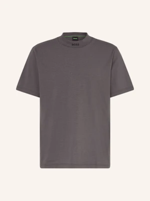 Boss T-Shirt Collar Zone grau