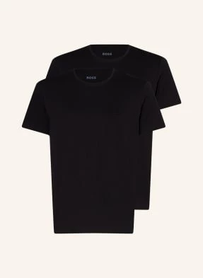 Boss T-Shirt Comfort, 2 Szt. schwarz