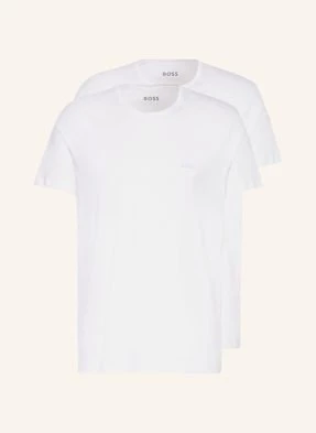 Boss T-Shirt Comfort, 2 Szt. weiss