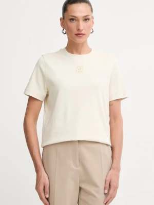 BOSS T-shirt damski bawełniany Ecosa3