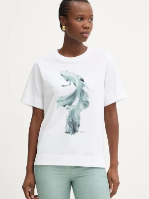 BOSS t-shirt damski bawełniany Elpha_placed5