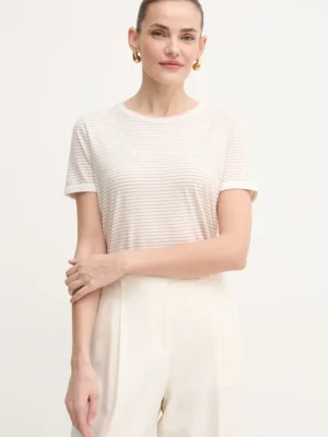Zdjęcie produktu BOSS t-shirt damski kolor beżowy 50454484