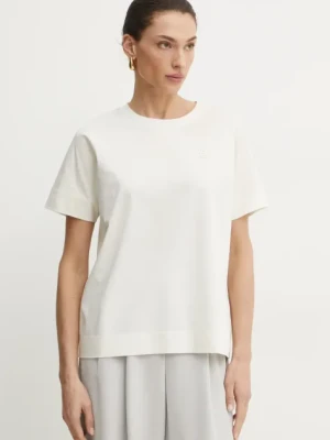 BOSS t-shirt damski kolor beżowy 50532092