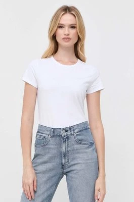 BOSS t-shirt damski kolor biały