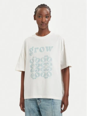 BOSS T-Shirt Eboys 50566831 Kremowy Relaxed Fit