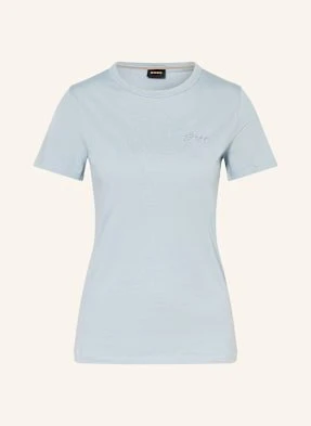 Boss T-Shirt Elogo blau