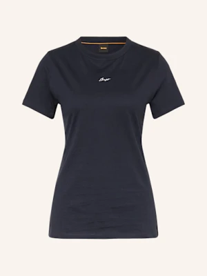 Boss T-Shirt Elogo blau