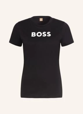 Boss T-Shirt Elogo schwarz