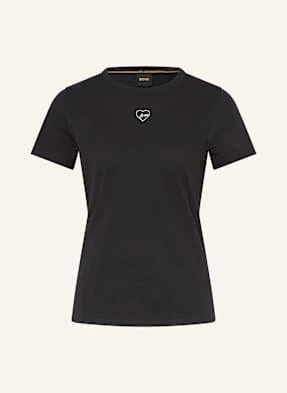 Boss T-Shirt Elogo schwarz