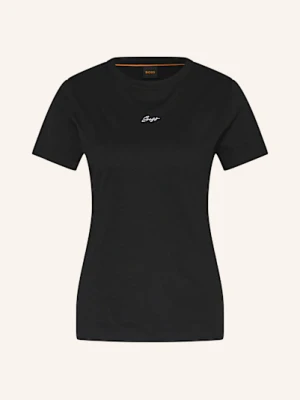 Boss T-Shirt Elogo schwarz