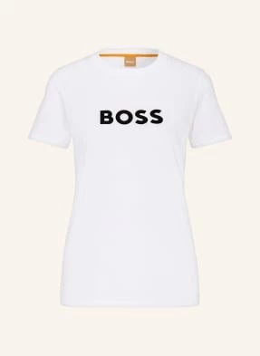 Boss T-Shirt Elogo weiss