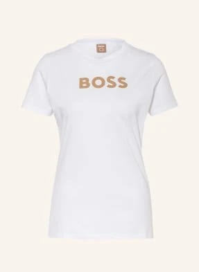 Boss T-Shirt Elogo weiss