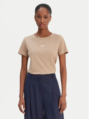 BOSS T-Shirt Elove 50554696 Brązowy Regular Fit