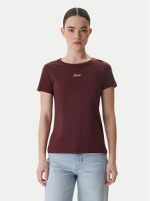 BOSS T-Shirt Elove 50554696 Brązowy Slim Fit