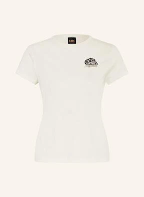 Boss T-Shirt Endora Z Ozdobnymi Kamykami weiss