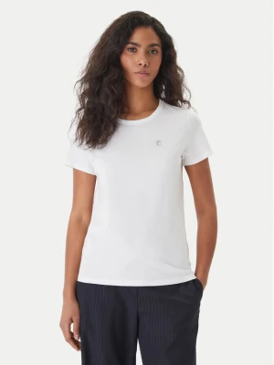 BOSS T-Shirt Eventsa11 50562055 Écru Slim Fit Kremowy
