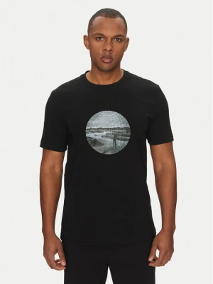 BOSS T-Shirt Graphic Heritage 50537847 Czarny Regular Fit