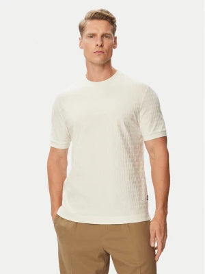 BOSS T-Shirt H-Thompson 321 50567970 Kremowy Regular Fit