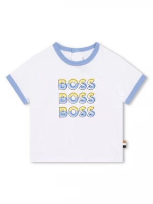 Boss T-Shirt J05A07 S Biały Regular Fit