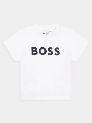 Boss T-Shirt J05P12 M Biały Regular Fit