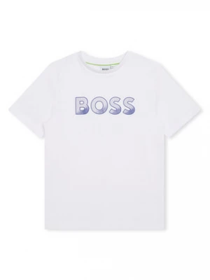 Boss T-Shirt J25O03 S Biały Regular Fit