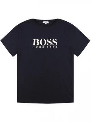 Boss T-Shirt J25P13 D Granatowy Regular Fit
