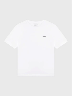 Boss T-Shirt J25P23 S Biały Regular Fit