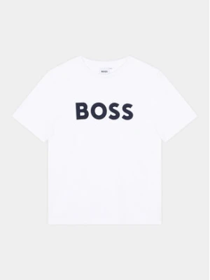 Boss T-Shirt J25P24 D Biały Regular Fit