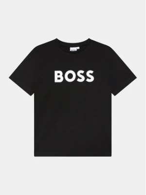 Boss T-Shirt J25P24 D Czarny Regular Fit