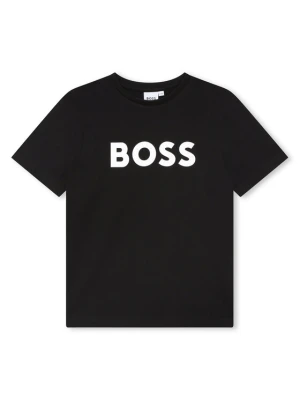 Boss T-Shirt J25P24 D Czarny Regular Fit
