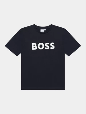 Boss T-Shirt J25P24 D Granatowy Regular Fit