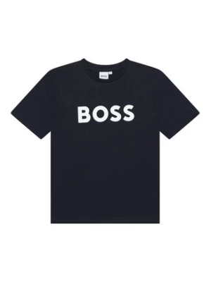 Boss T-Shirt J25P24 D Granatowy Regular Fit