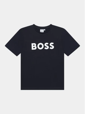 Boss T-Shirt J25P24 D Granatowy Regular Fit