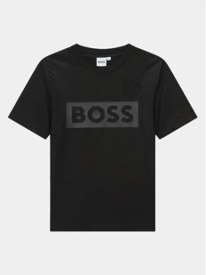 Boss T-Shirt J50719 D Czarny Loose Fit