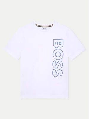 Boss T-Shirt J51206 D Biały Regular Fit