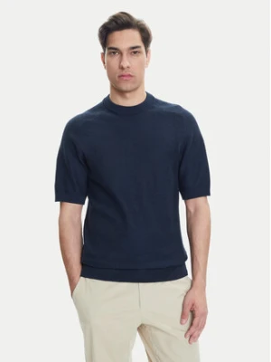 BOSS T-Shirt Kencel 50545678 Granatowy Regular Fit