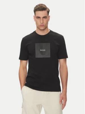 BOSS T-Shirt Logo 50538096 Czarny Regular Fit