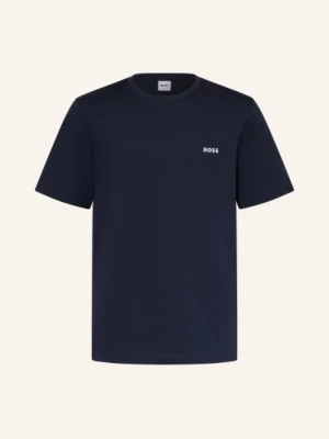 Boss T-Shirt Logo Miini blau GRANATOWY