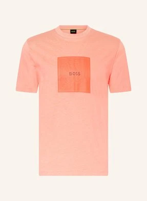 Boss T-Shirt Logo rot