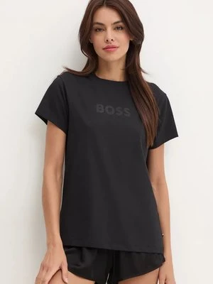 BOSS t-shirt lounge kolor czarny 50527303