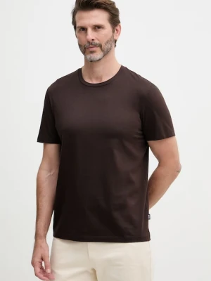 BOSS T-shirt męski bawełniany