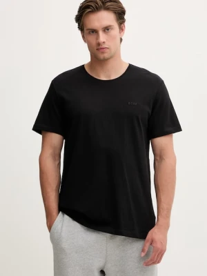 BOSS T-shirt męski bawełniany TShirtRN 2-pack czarny