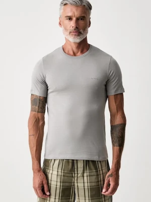BOSS T-shirt męski bawełniany TShirtRN 3P Classic 3-pack biały