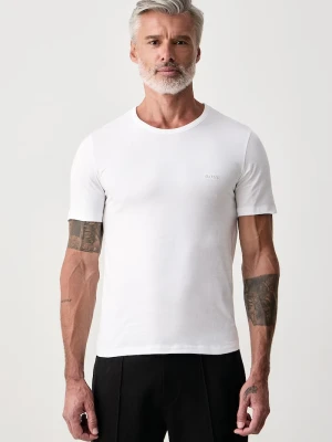 BOSS T-shirt męski bawełniany TShirtRN 3P Classic 3-pack czerwony