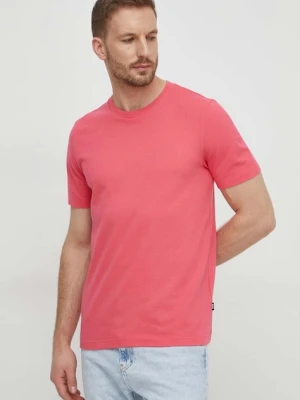 BOSS T-shirt męski z bawełny Tiburt 240