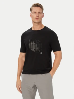BOSS T-Shirt Network Flag 50566853 Czarny Regular Fit