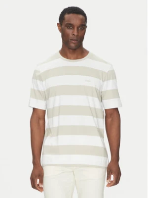 BOSS T-Shirt TalesStripe 50499334 Beżowy Relaxed Fit