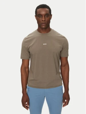BOSS T-Shirt Tchup 50473278 Beżowy Relaxed Fit