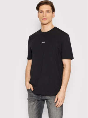 Boss T-Shirt Tchup 50473278 Czarny Regular Fit