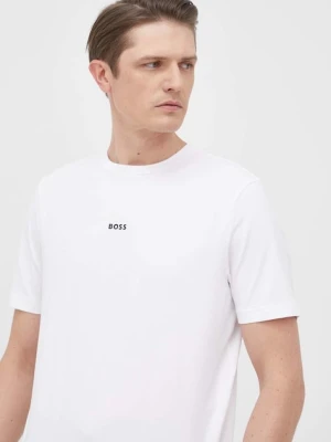 BOSS Orange T-shirt męski z bawełną TChup